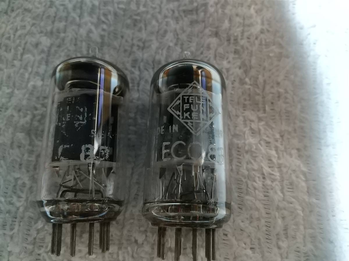 真空管 ECC83 12AX7 telefulken 6本 Yahoo!オークション - ECC83⁄12AX7