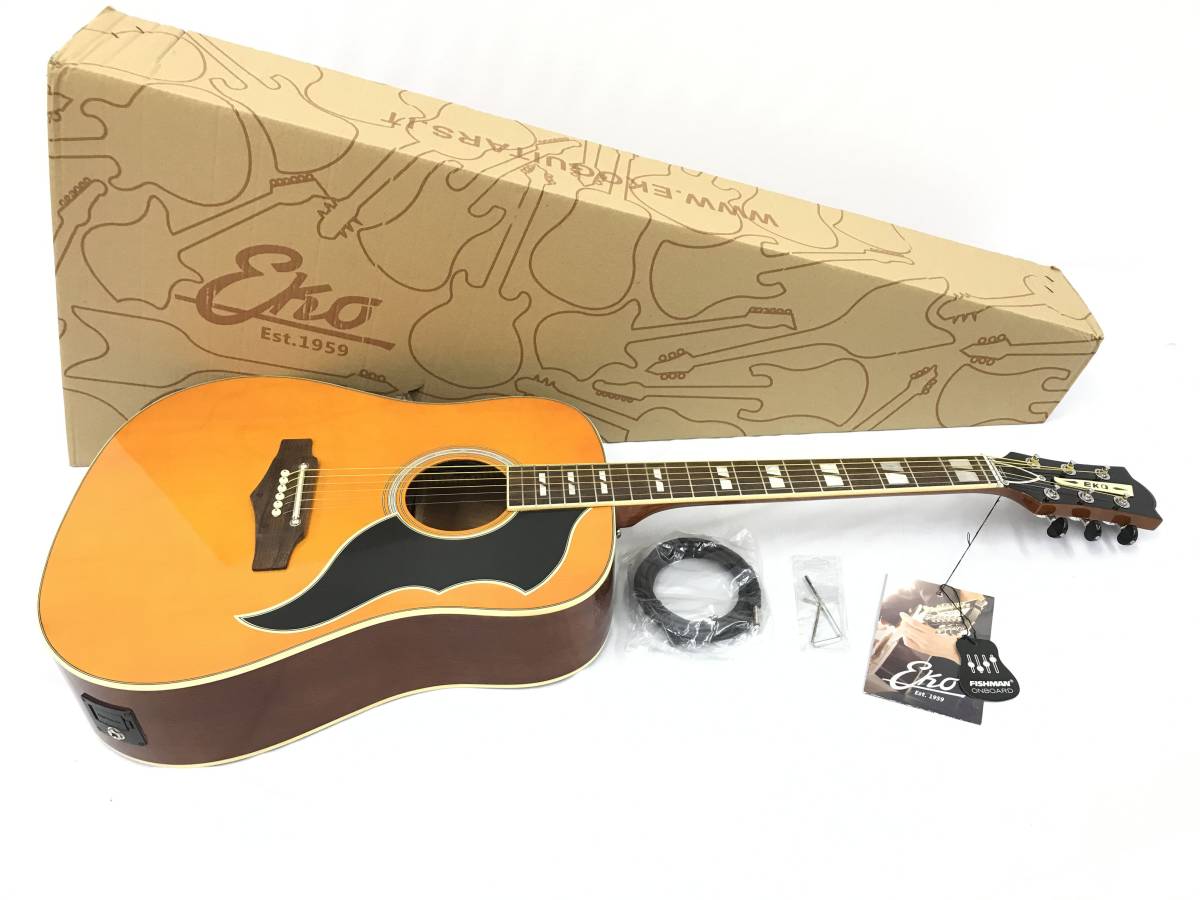 ■同梱NG■ 1円 未使用 EKO クラシックギター RANGER VI VR EQ 楽器 HB564