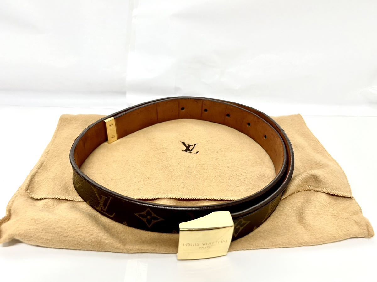 ☆ ルイヴィトン LOUIS VUITTON モノグラム ベルト サイズ90/36 中古品 