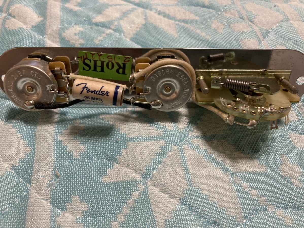 FENDER CUSTOM SHOP Fat 50s Tele Wiring コントロール アッセンブリー 