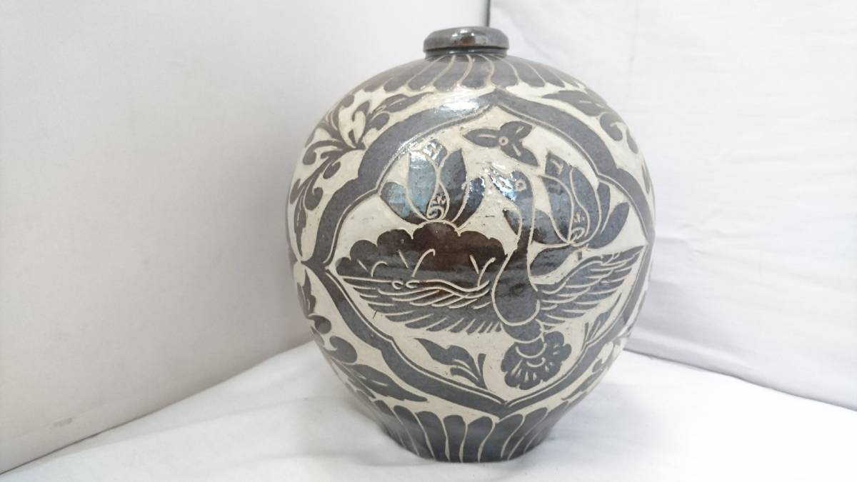 初だし】信楽焼 美杉 作 手桶 花瓶 他 花器 計8点セット/哲山/花台/花 