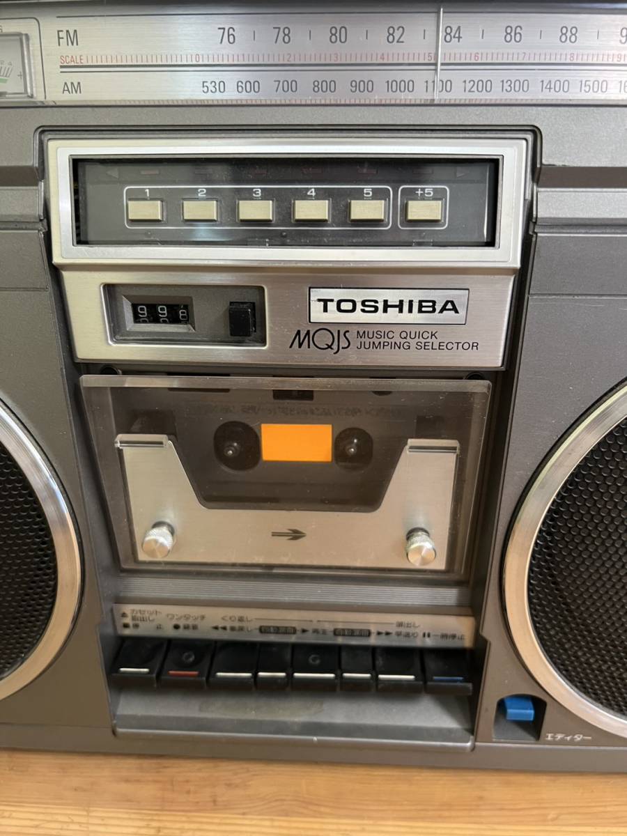 オーディオ機器 【美品】【ジャンク】TOSHIBA 東芝 RT-S65 BomBeat