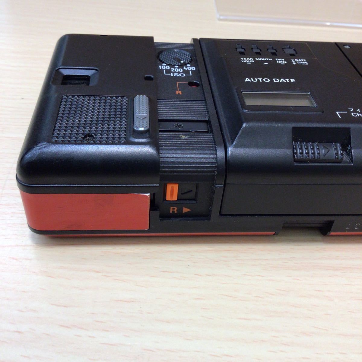KONICA コニカ RECORDER フィルムカメラ レッド オートフォーカス