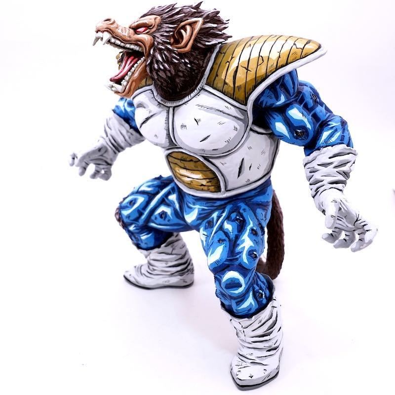 ドラゴンボール 大猿ベジータ フィギュア フルリペイント 2D 二次元  