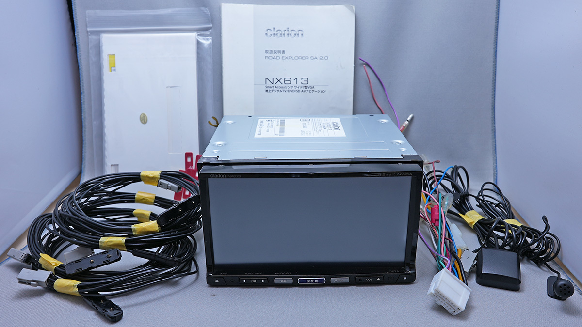 Clarion NX714W 地デジナビ 中古 200mmワイドナビ/2DINサイズ