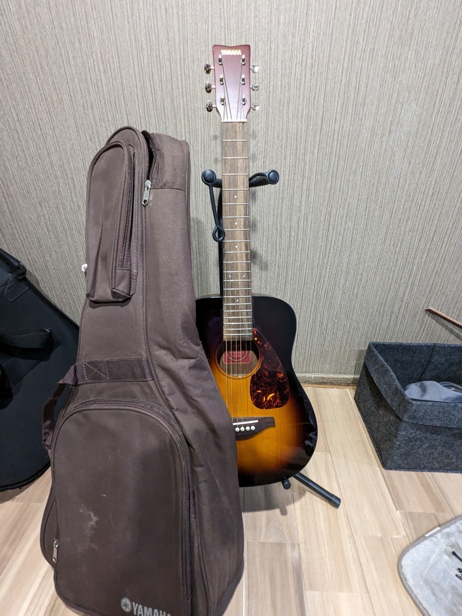 良音/YAMAHA FG-junior JR-2 改FISHMANミニエレアコ ギガバッグ付