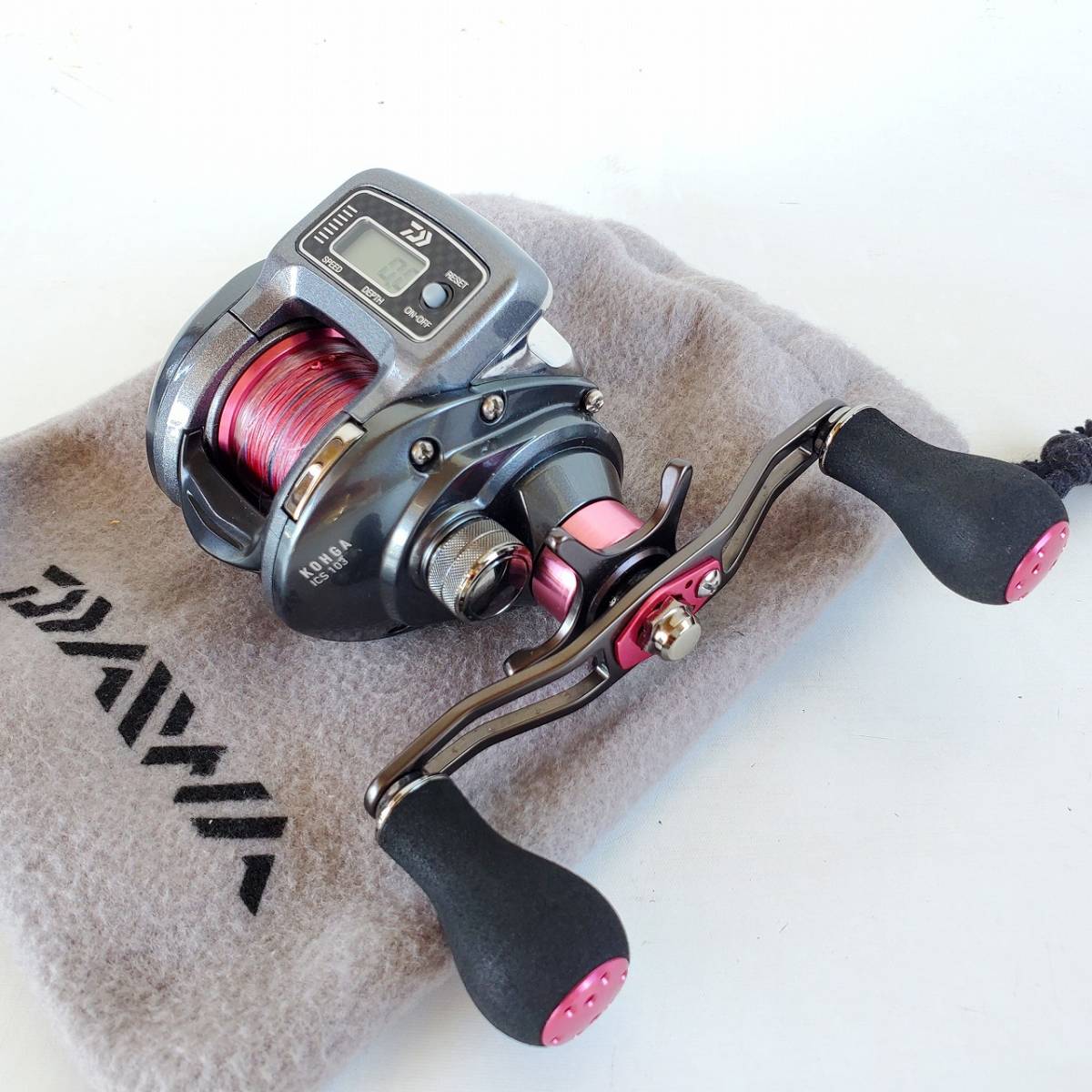 ダイワ 紅牙 ICS ソルト対応ダイワ(DAIWA ICS103DAIWA カウンター付き