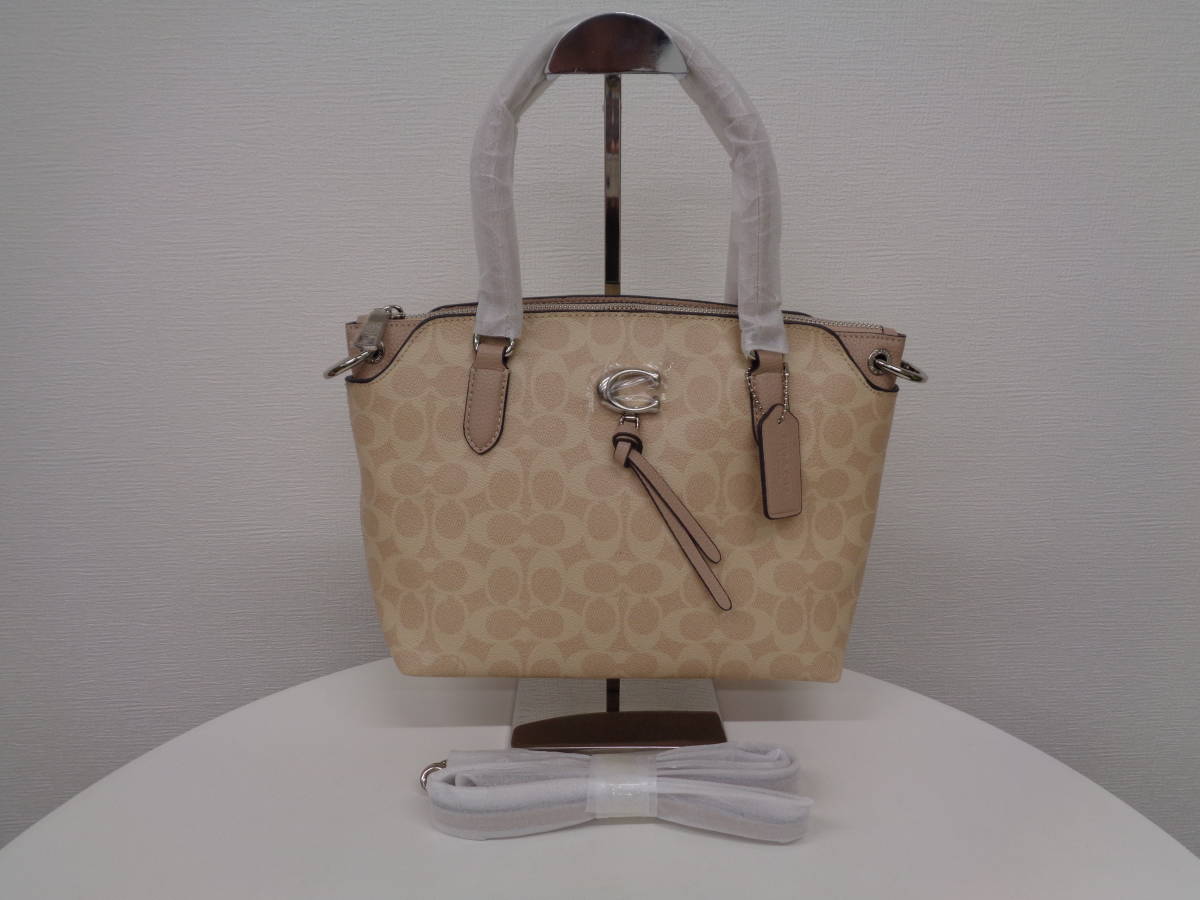 未使用 COACH コーチ 2WAY ハンドバッグ ショルダーバッグ 