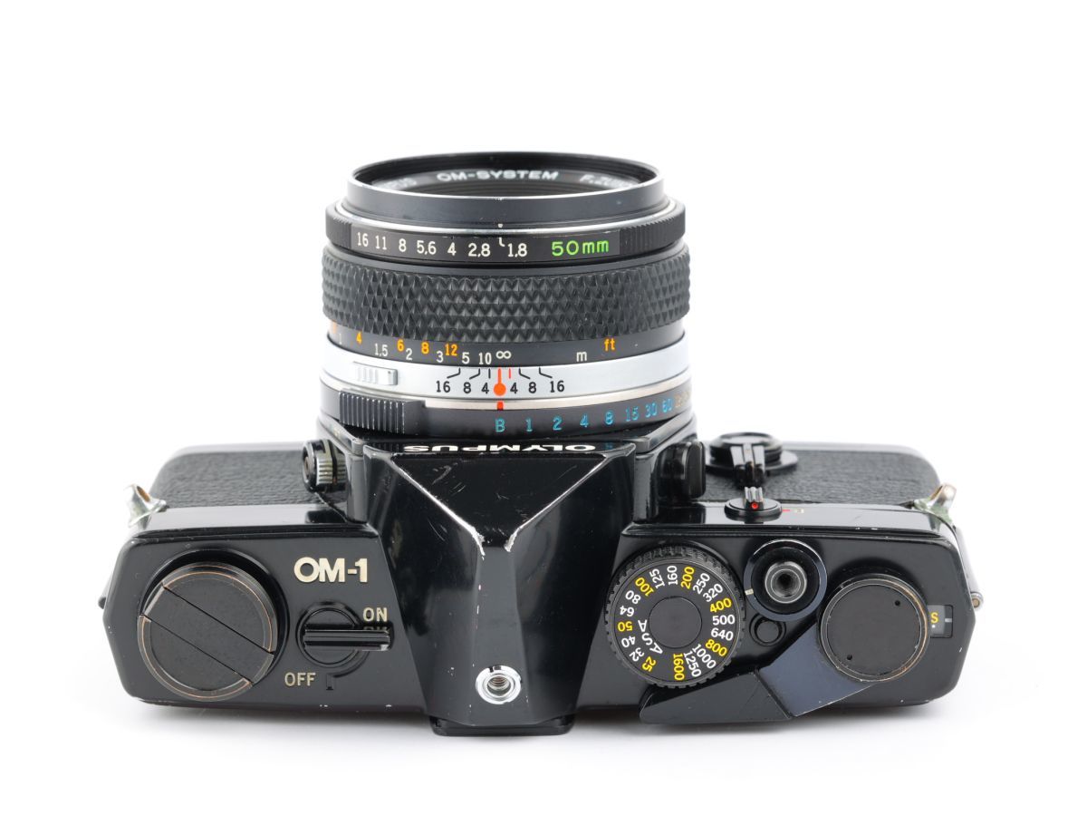 Olympus OM-1 50mm Zuiko 35mm SLR - Film Camera with OM Black lens