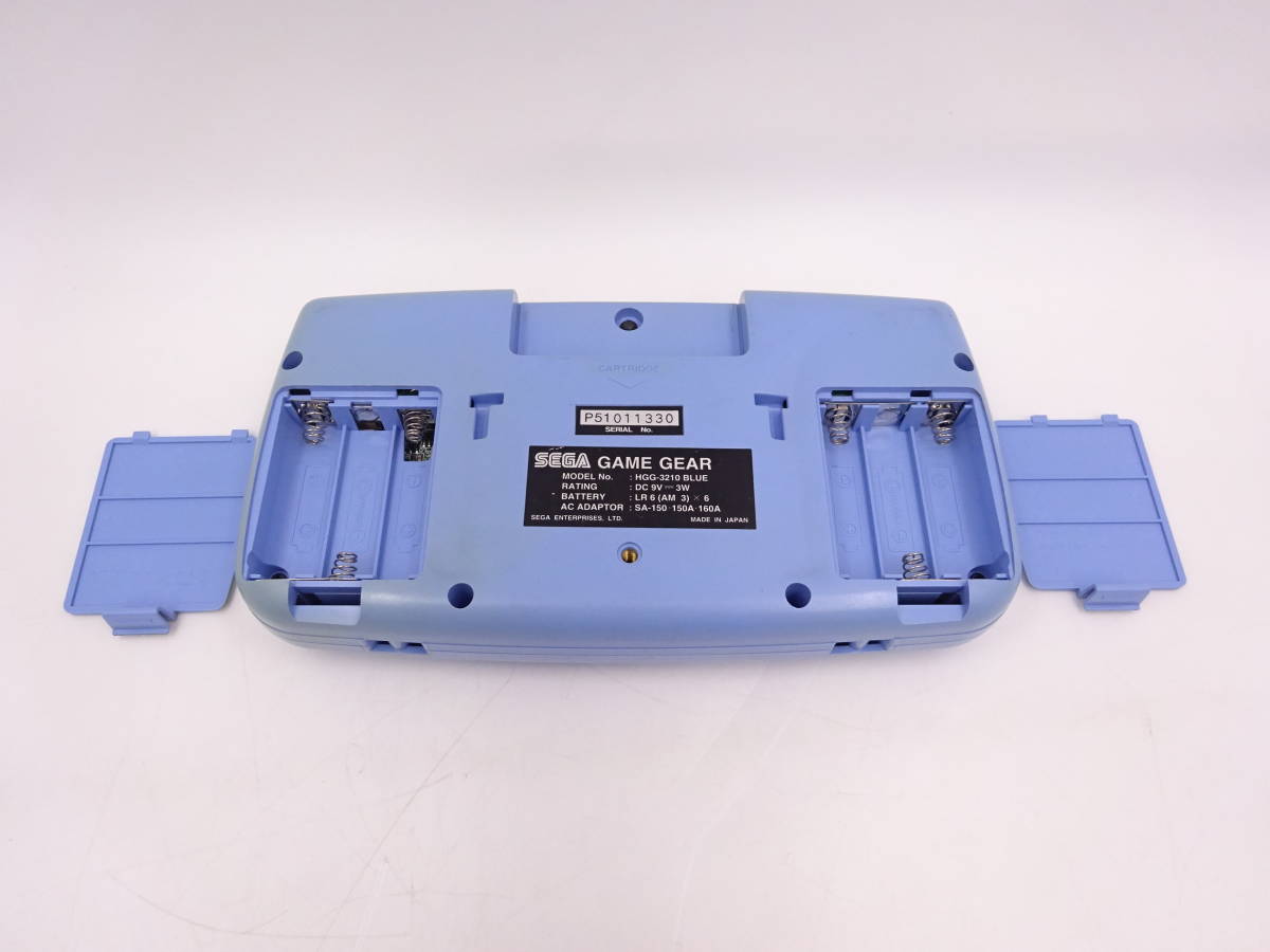 AA737/動作品 セガ ゲームギア 本体 ソフト まとめ 2点 セット/HGG 