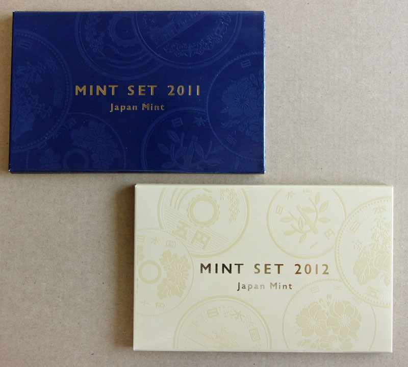 【造幣局 貨幣セット ミントセット】 2011年/2012年（平成23年/平成24年）ミントセット