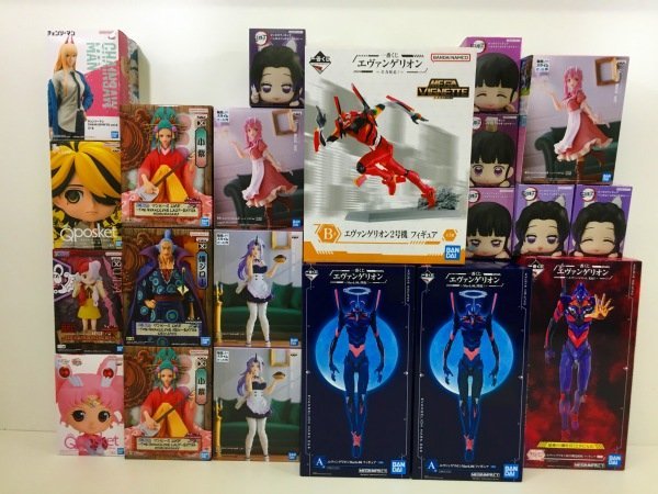 フィギュア セット ⑦ 検索： 転スラ 鬼滅の刃 ワンピース エヴァ