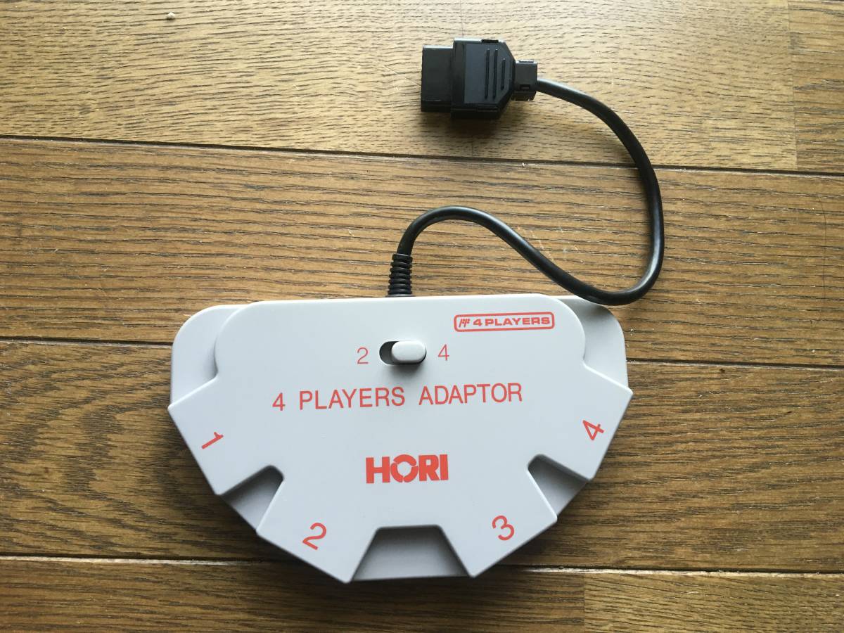 4 players adaptor hori 4プレイヤーズアダプター ホリ ファミコン