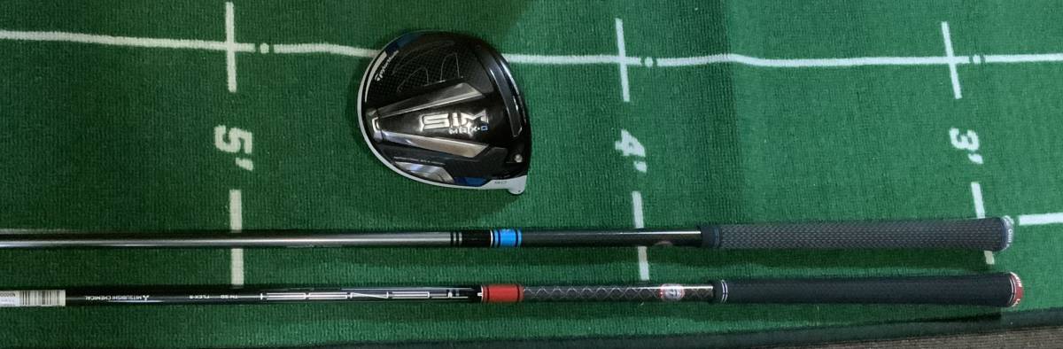 テーラーメイド sim max d ドライバー 9度 tensei red Sまたは blue R選択可