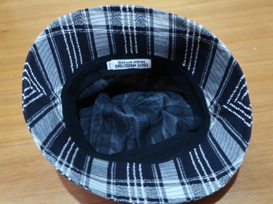 クーティー ジャガードチェック ハット Mサイズ COOTIE Jacquard Check