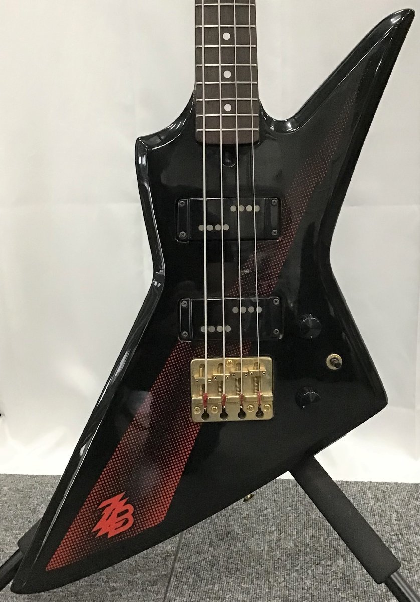 Aria アリア ZZB Deluxe Black Red Thunderbort 変形ベース エレキ