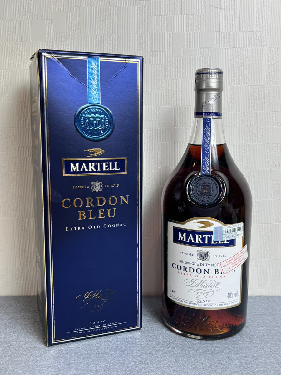9884-09☆未開栓☆MARTELL CORDON BLEU マーテル コルドンブルー extra
