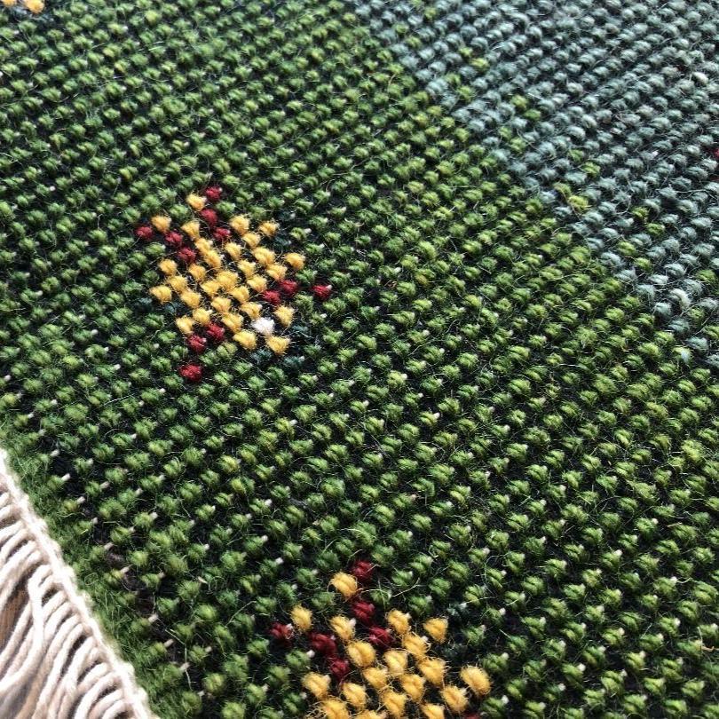 高級手結び絨毯 GABBEH ギャッベ ラグ 約40×40cm 公式通販