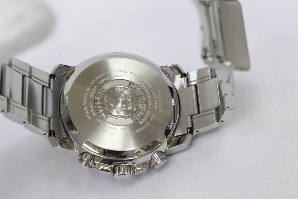 CITIZEN【PROMASTER】Eco-Drive／3針 デイデイト クロノグラフ／E610 