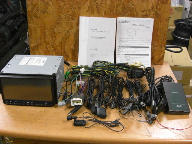 【格安，低価】 三菱 純正OP クラリオン GCX710 CD DVD ipod USB SD Bluetooth TV フルセグ 地デジ対応 メモリーナビ 2010年 カメラ ETC オマケ(三菱)｜売買されたオークション情報、yahooの商品情報をアーカイブ公開 - オー 三菱