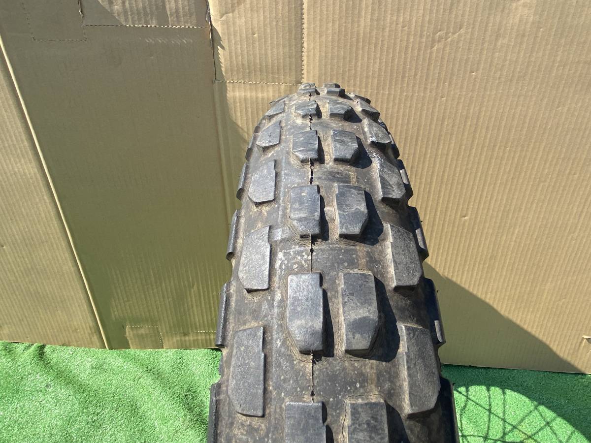 TW TW200 TW225 フロントホイール タイヤ付 2.50X18 130/80-18 2JL