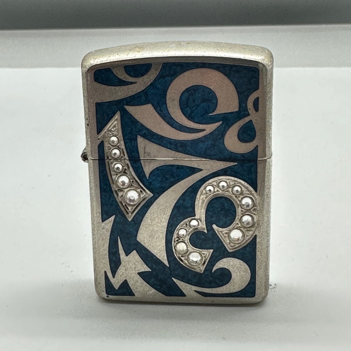 1円～アーマー ダイヤル 15石入 数字 zippo 2004年製 I 04 ジッポー 