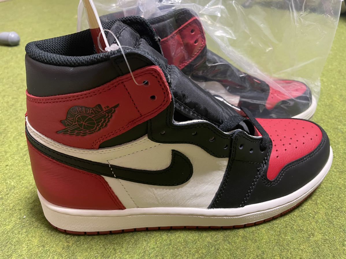 AIR JORDAN 1 high og bred toe US9 2018 ジョーダン　ブレッド