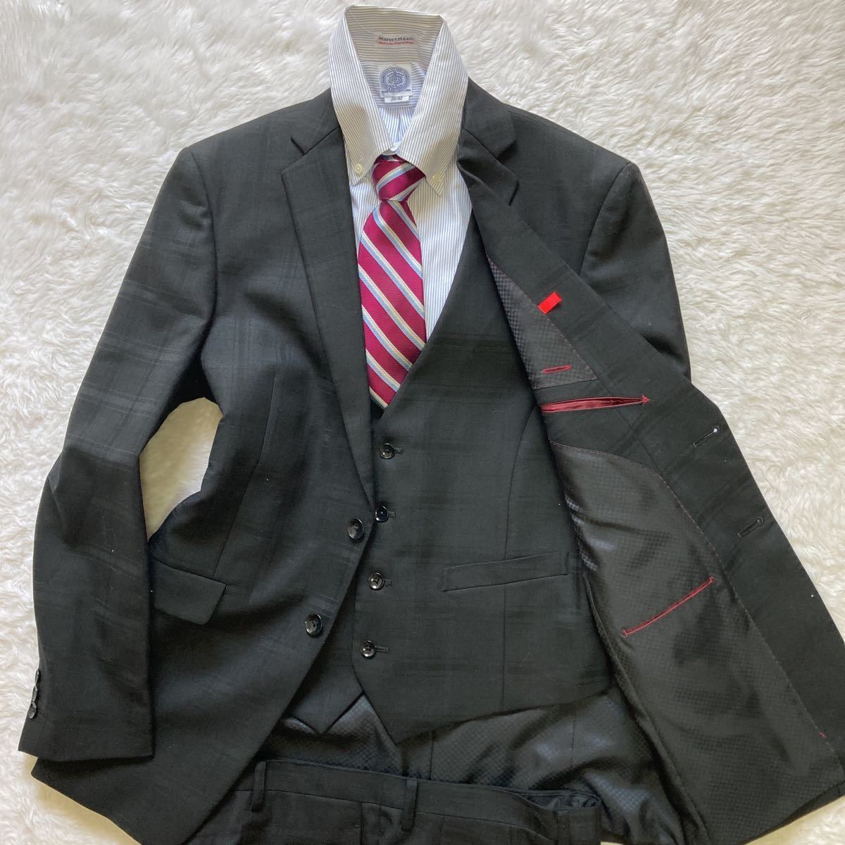 未使用◎リスペクトネロ『至高のスリーピース』RESPECT NERO スーツ A6