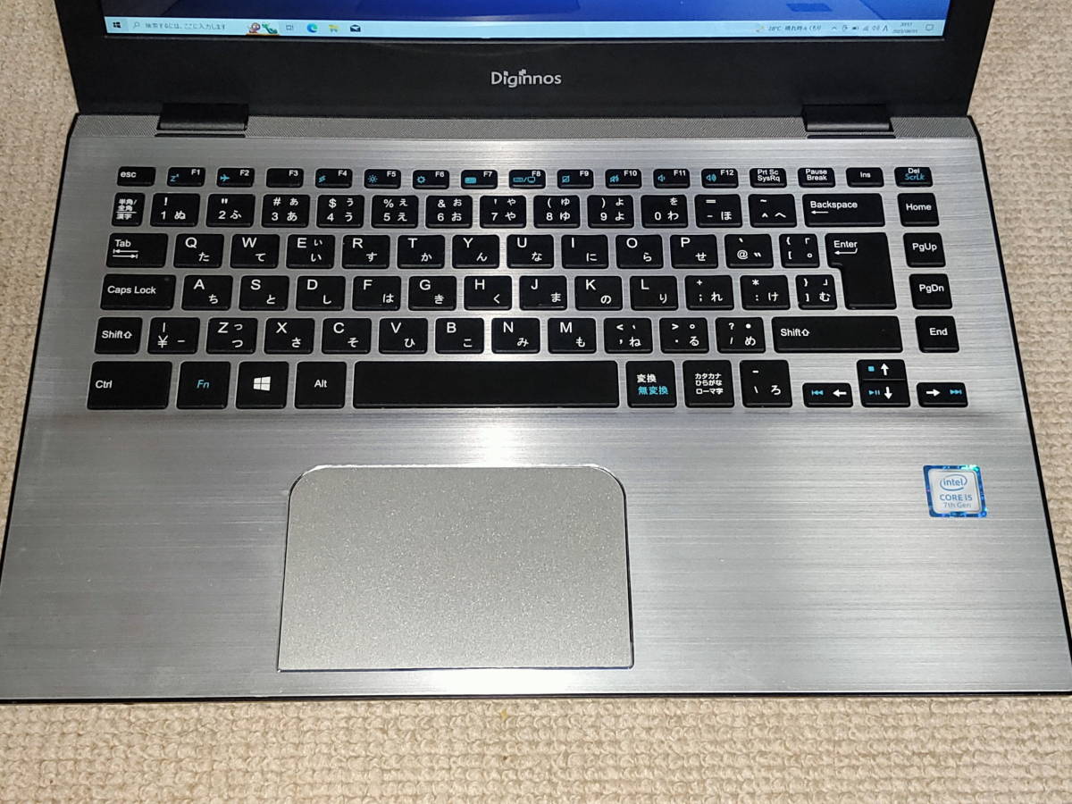 ドスパラ Diginnos Altair F-13 SSD搭載 フルHDWebカメラ付き Altair F