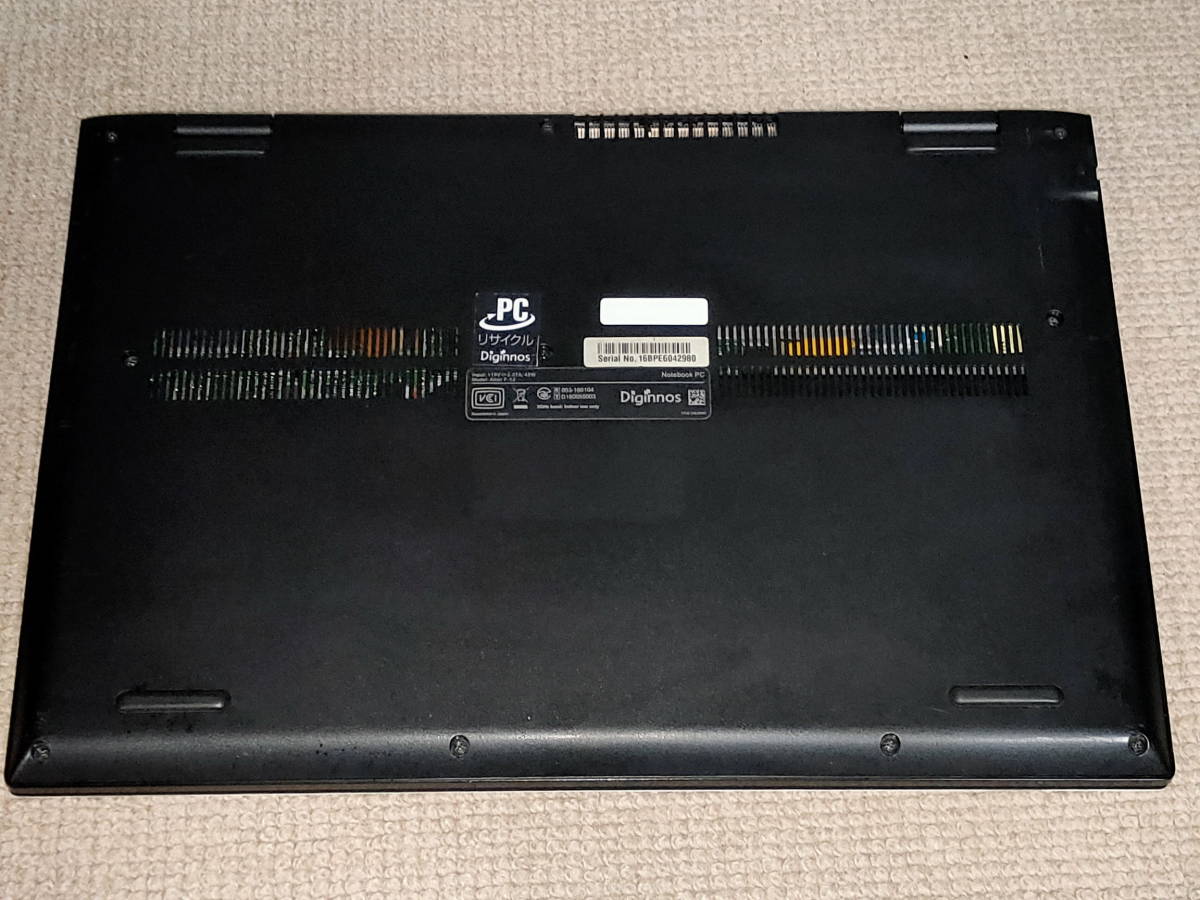 ドスパラ Diginnos Altair F-13 SSD搭載 フルHDWebカメラ付き Altair F
