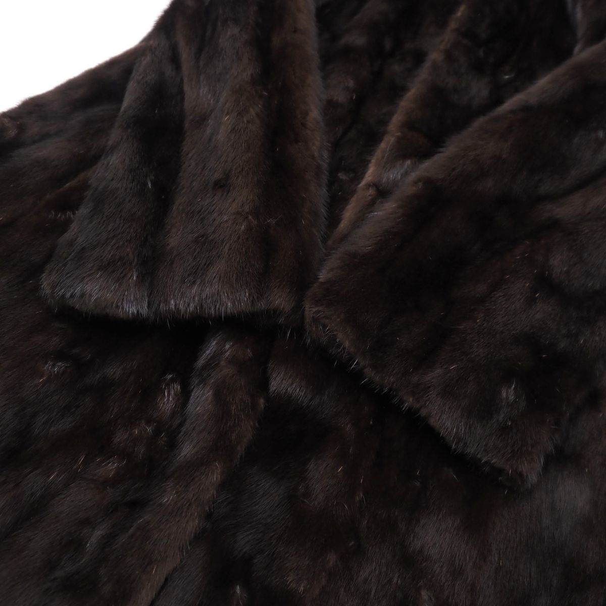 GN9648□最高級毛皮□MINK*ダークミンク*BLUM
