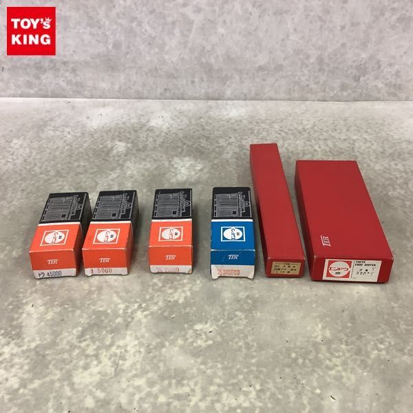 1円〜 エンドウ TER HOゲージ トラ45000、大物車 四軸ボギー貨車 シキ60 等