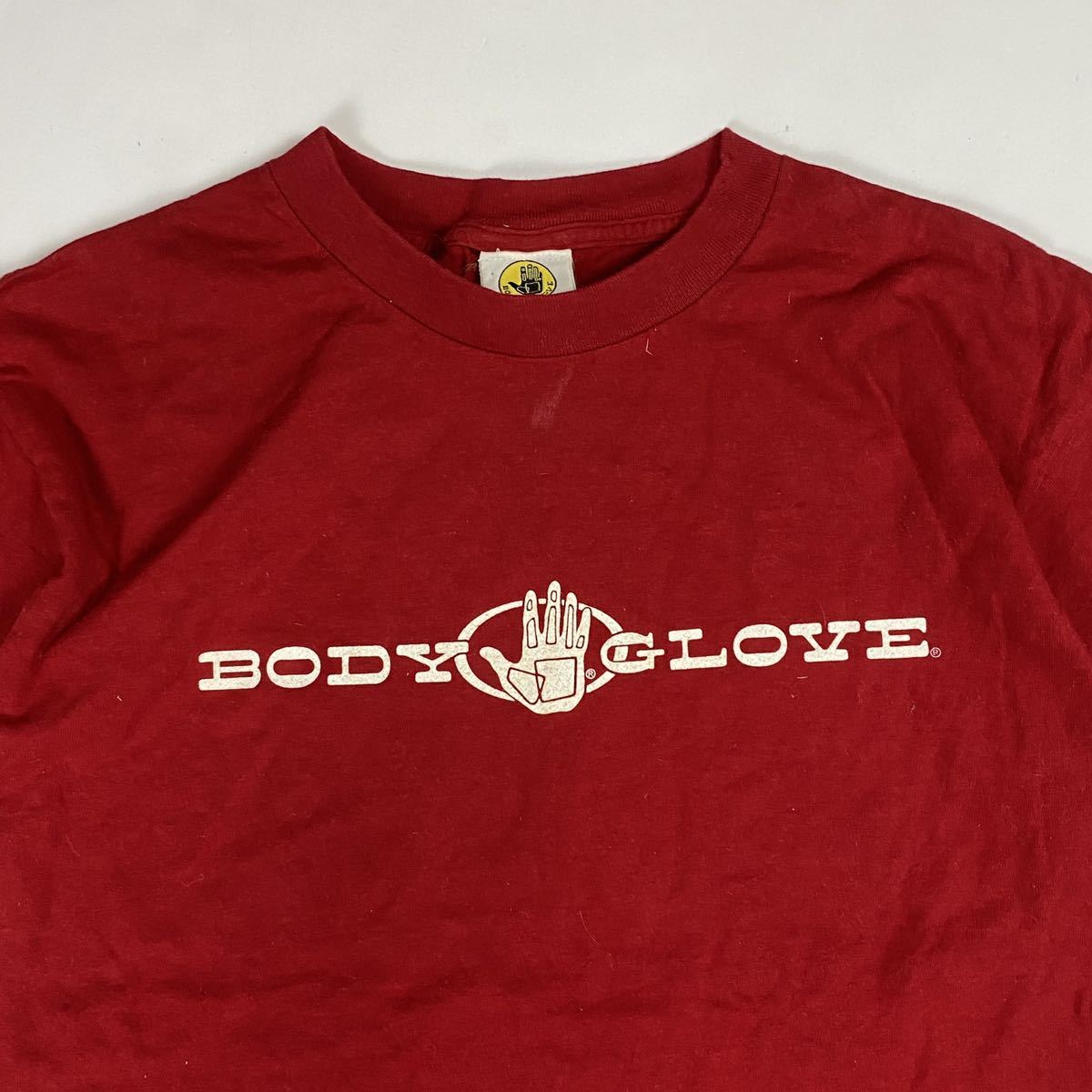激レア 90s 米国製 BODY GLOVE ボディーグローブ 半袖Tシャツ ロゴT 