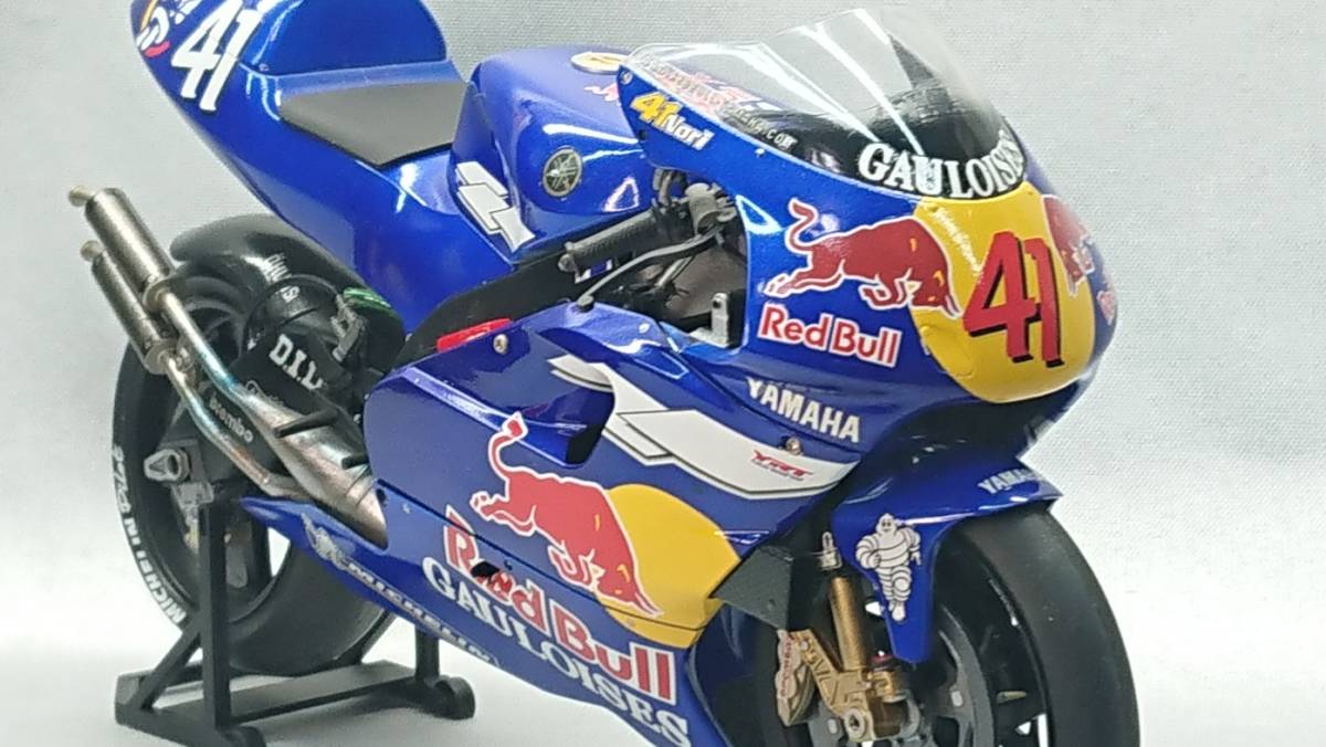 ヤマハ YZR500 1/12 タミヤ模型 デカール換え RED BULL YAMAHA WCM