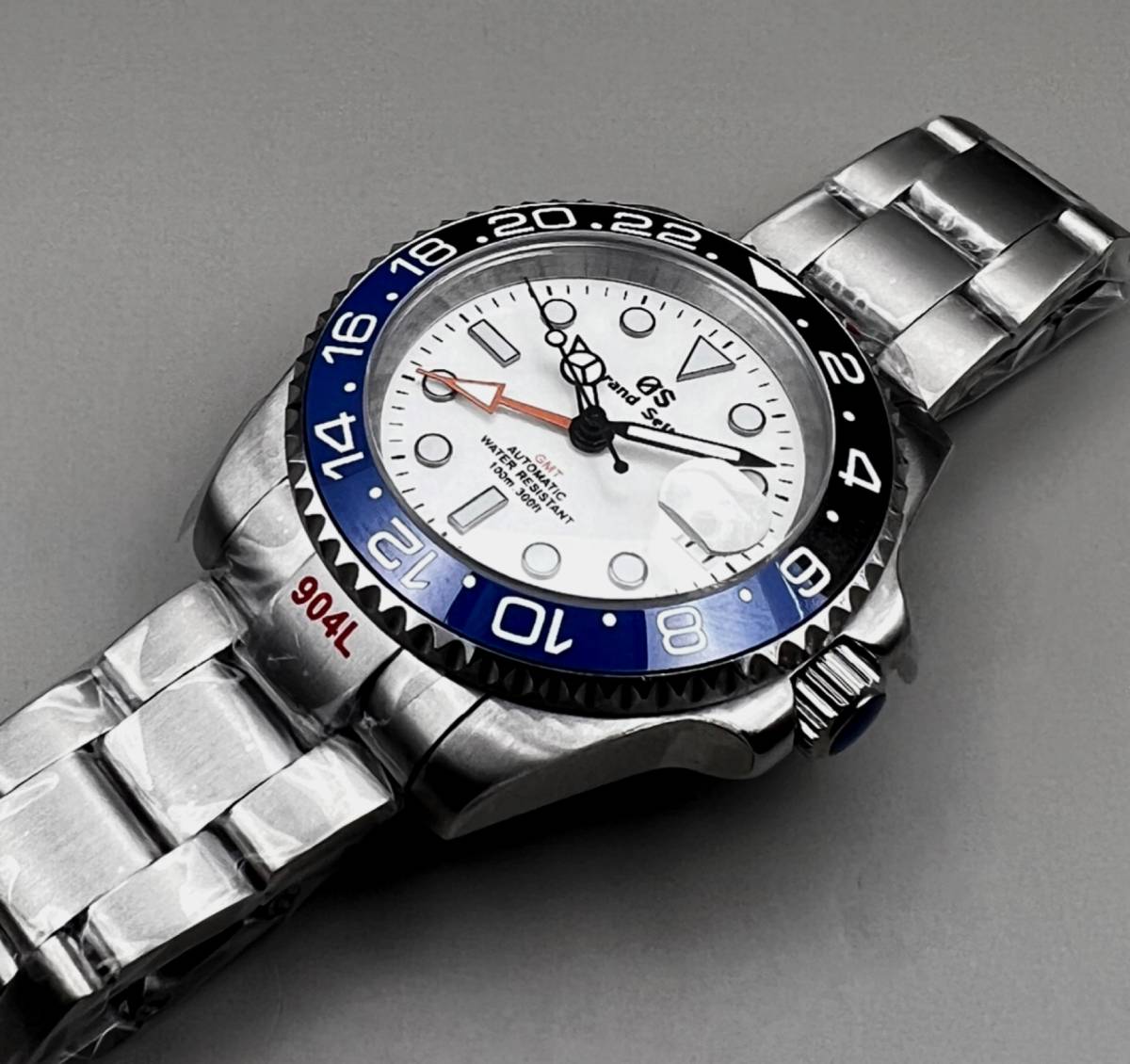 SEIKO MOD NH34 カスタム GMT バットマン 40mm ダイバーズ 手巻き 