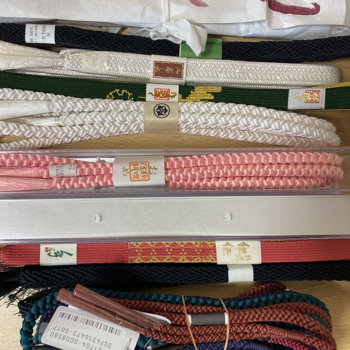 帯留 帯留め 扇子 和装小物 小物 財布 お財布 帯紐 手織 民芸 縞つむぎ 