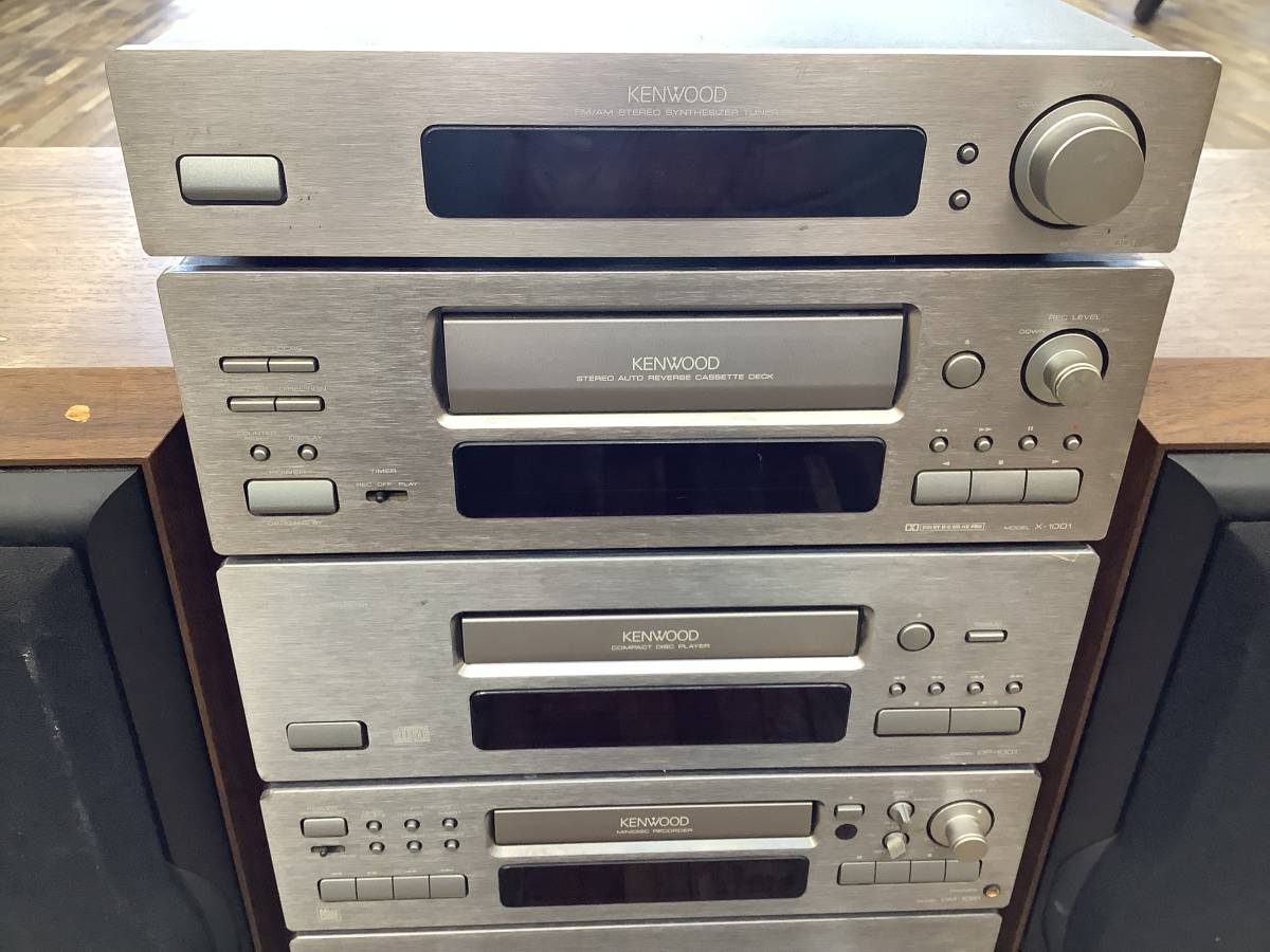 ケンウッド システムコンポ T-1001、X-1001、DP-1001、DM-1001、A-1001