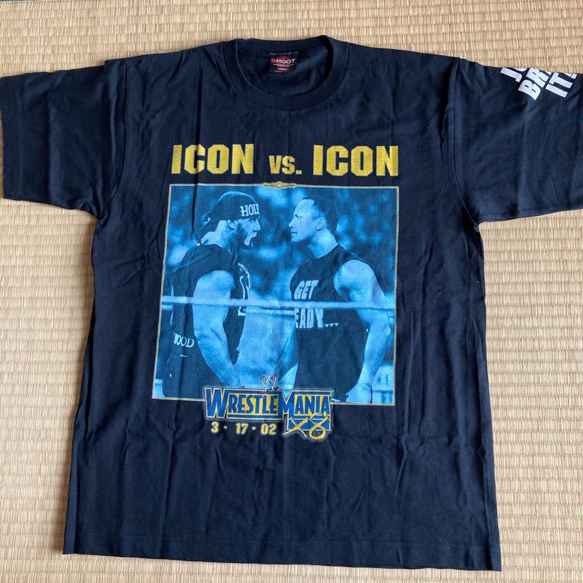 WWE WWF ハルクホーガン Tシャツ WCW 貴重!! Shirt 2XLサイズ nWo 株式