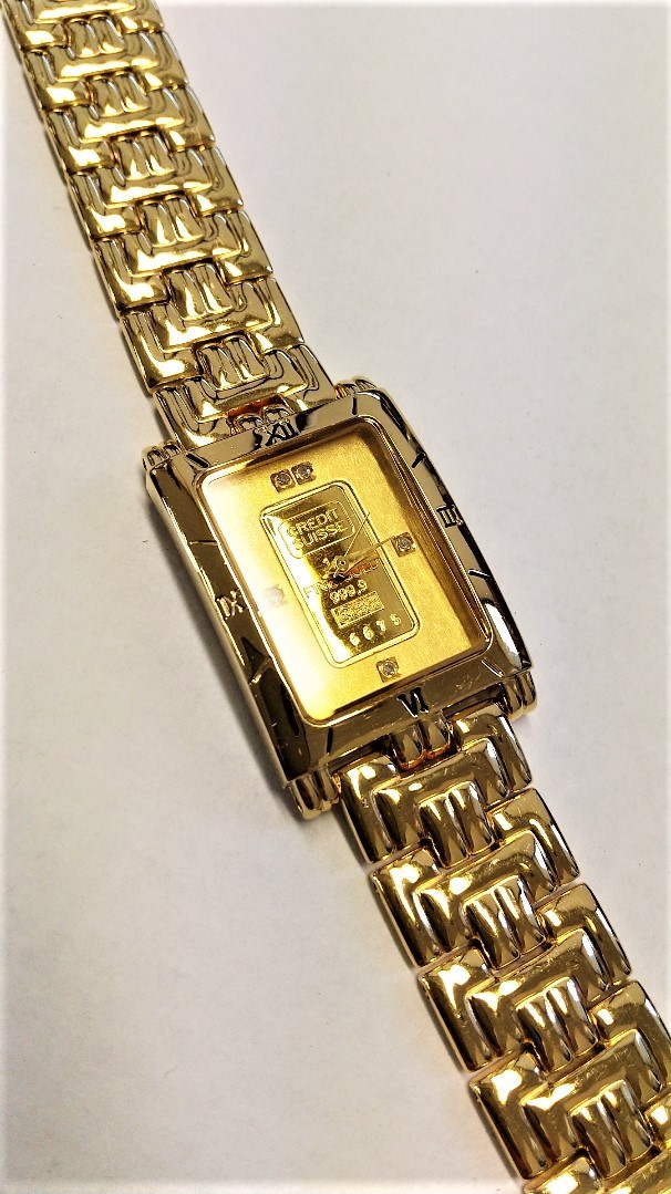 CREDIT SUISSE　クレジット-スイス　FINE GOLD 999.9　ingot　インゴット