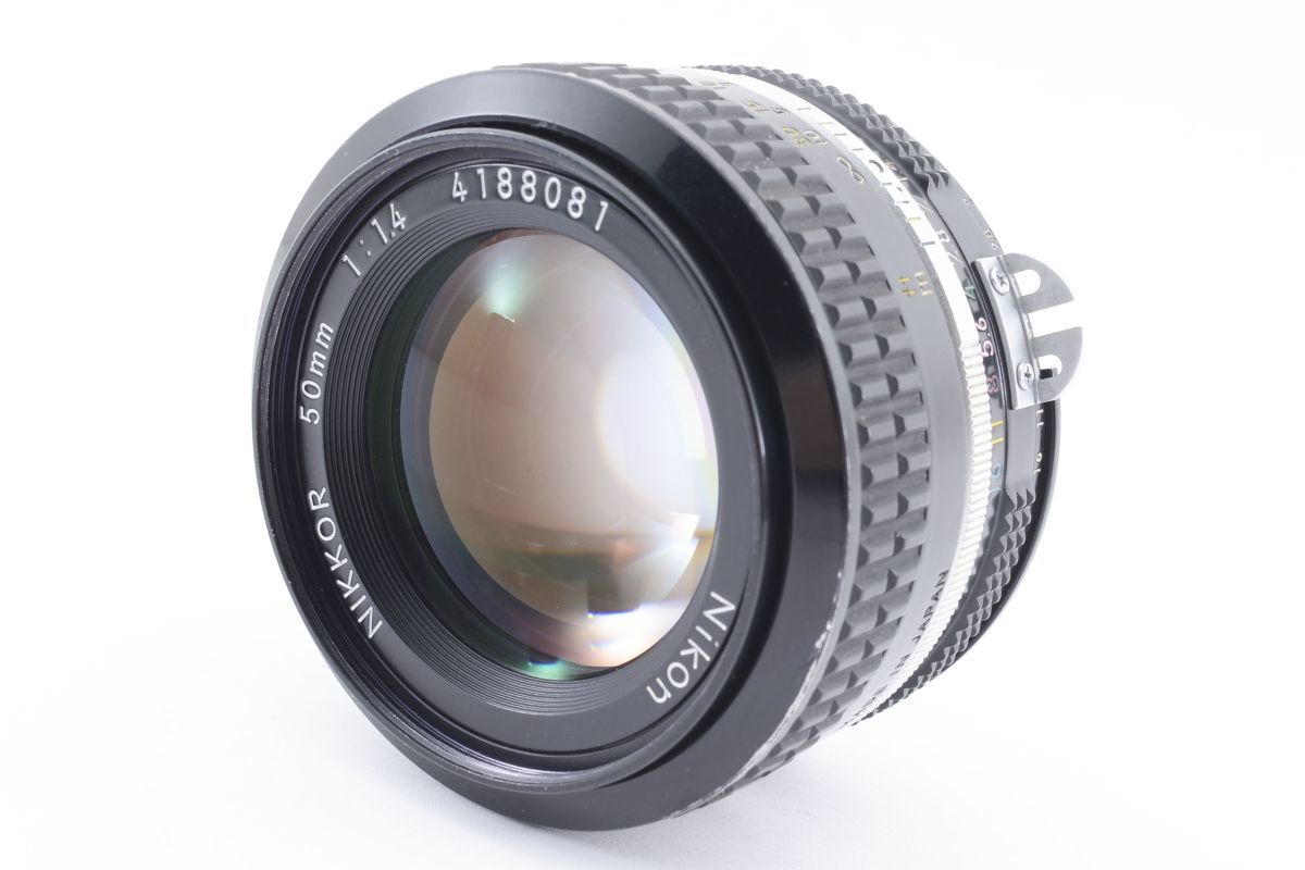 ★超美品★ ニコン Ai NIKKOR 50mm F1.4 #19251 □美品□NIKON AI NIKKOR 50mm F1.4□Z113 ニコン 【公式通販】