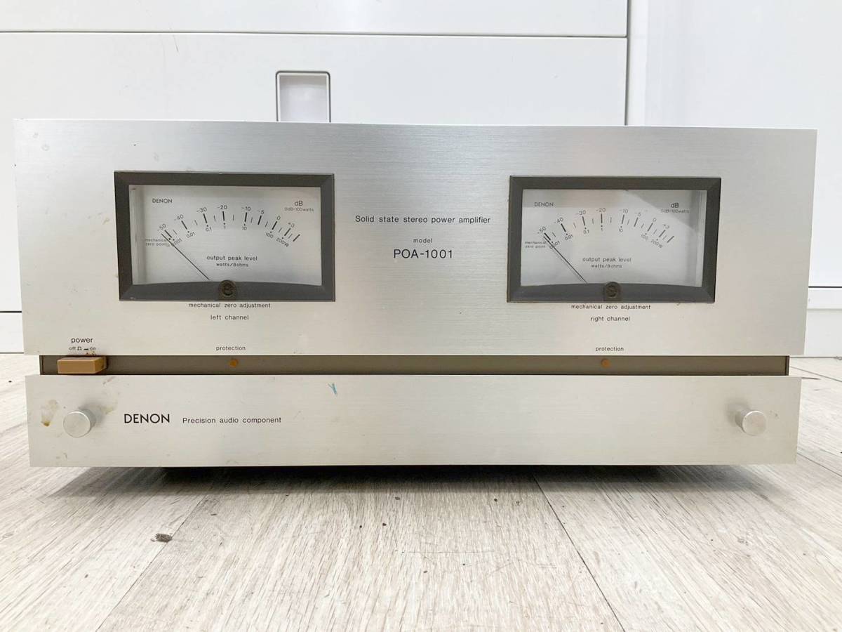 DENON PDA-1001 パワーアンプ 本体 DENON POA-1001 - Yahoo!オークション Good パワーアンプ いたずラッコ