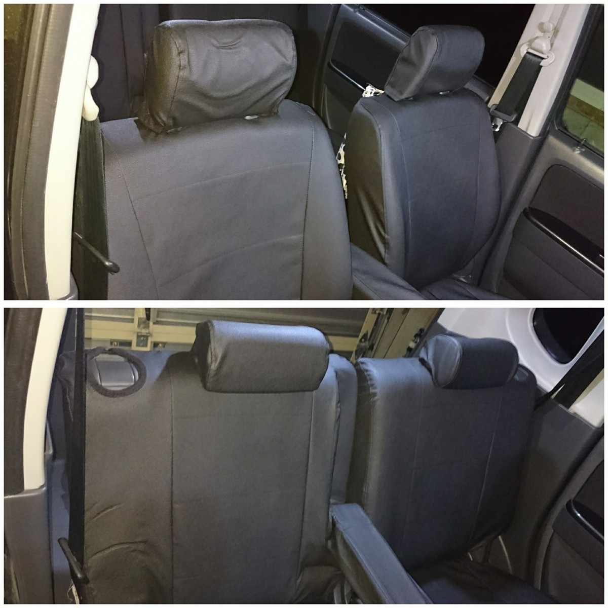 スズキ MH22S ワゴンRスティングレー シートカバー 説明書あり ワゴンR 中古 使用頻度少なめ 破れなし