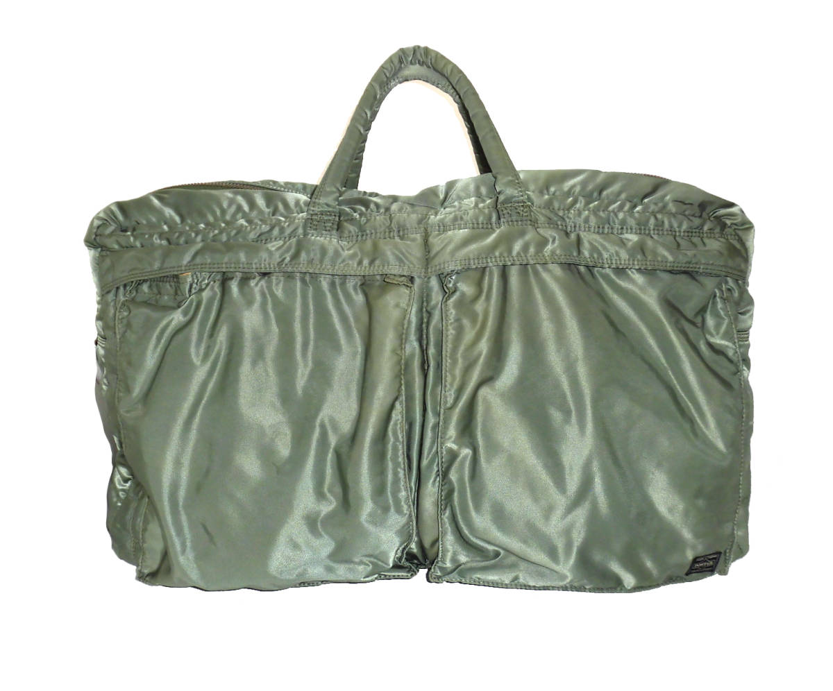 δ定価6.7万 PORTER ポーター 吉田カバン TANKER タンカー 2WAY DUFFLE BAG(L) ダッフルバッグ サージグリーン 622-79318 ボストン