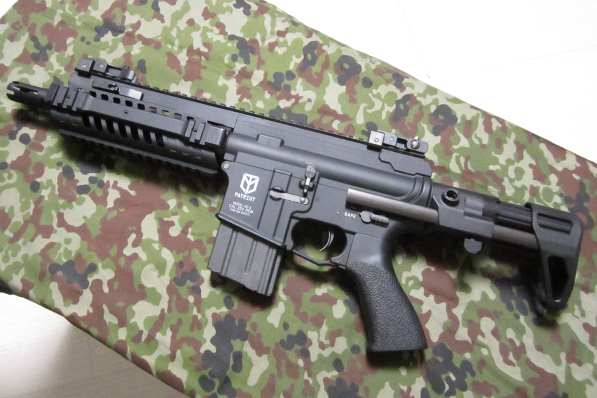 値下げ!東京マルイM4 パトリオットHC きやすい バッテリー付き