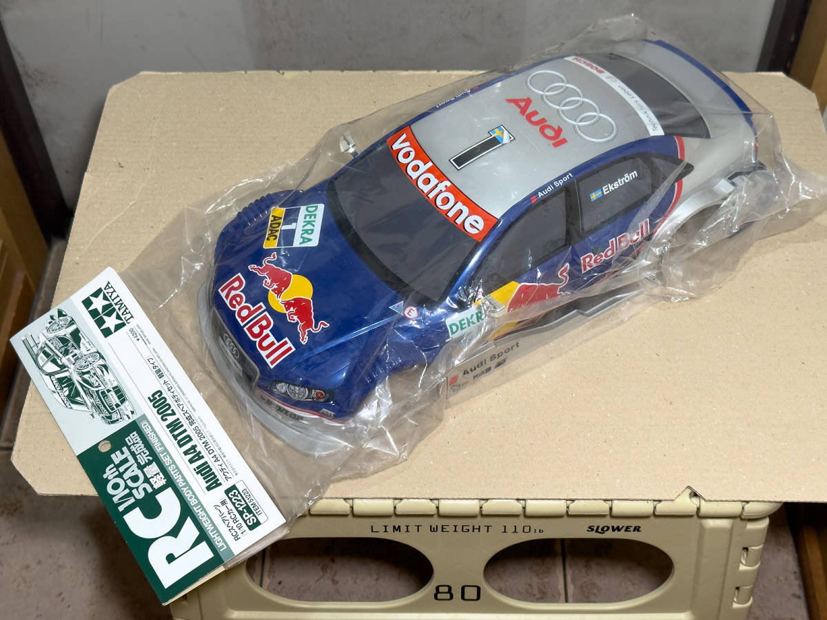 絶版 タミヤ RC 1/10 アウディ A4 DTM 2005 完成ボディ仕様 A4 0 DTM Audi 1⁄10 Tamiya RC - TAMIYA Team Abt Car アウディ