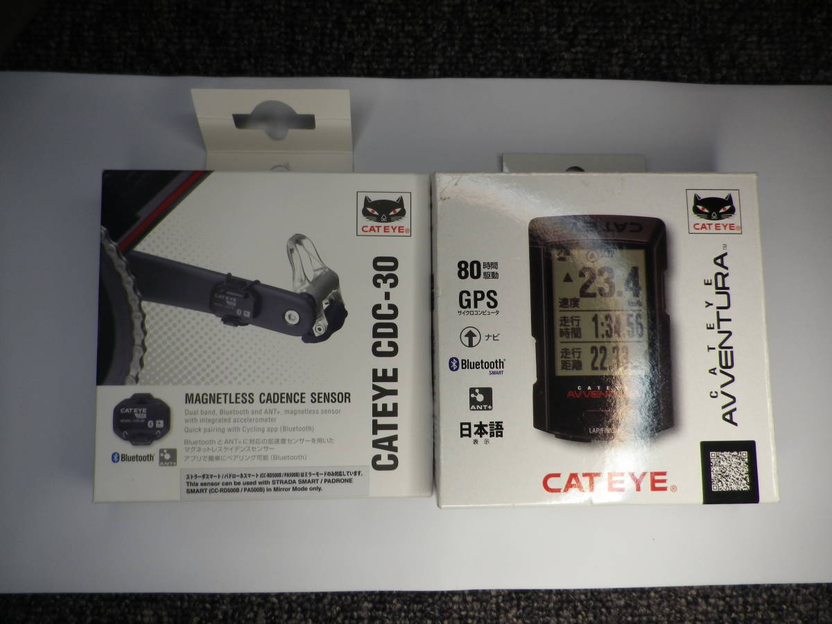 CATEYE AVVENTURA CC-GPS200 + CDC-30【中古】