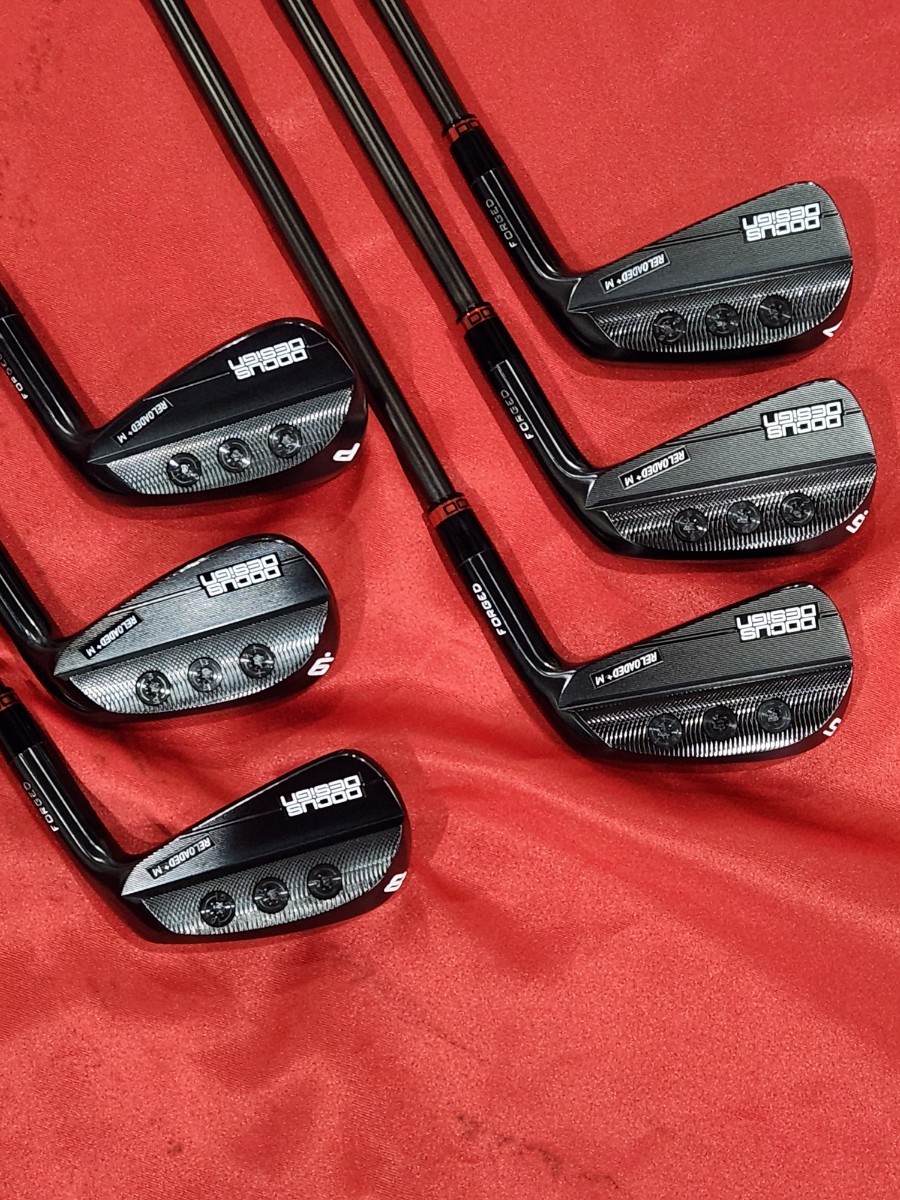 ★フルブラックカスタム★極美★RELOADED+ M Iron★BLACK★モーダス　ツアー115 ★10th anniversary Limited ★S★5～PW★