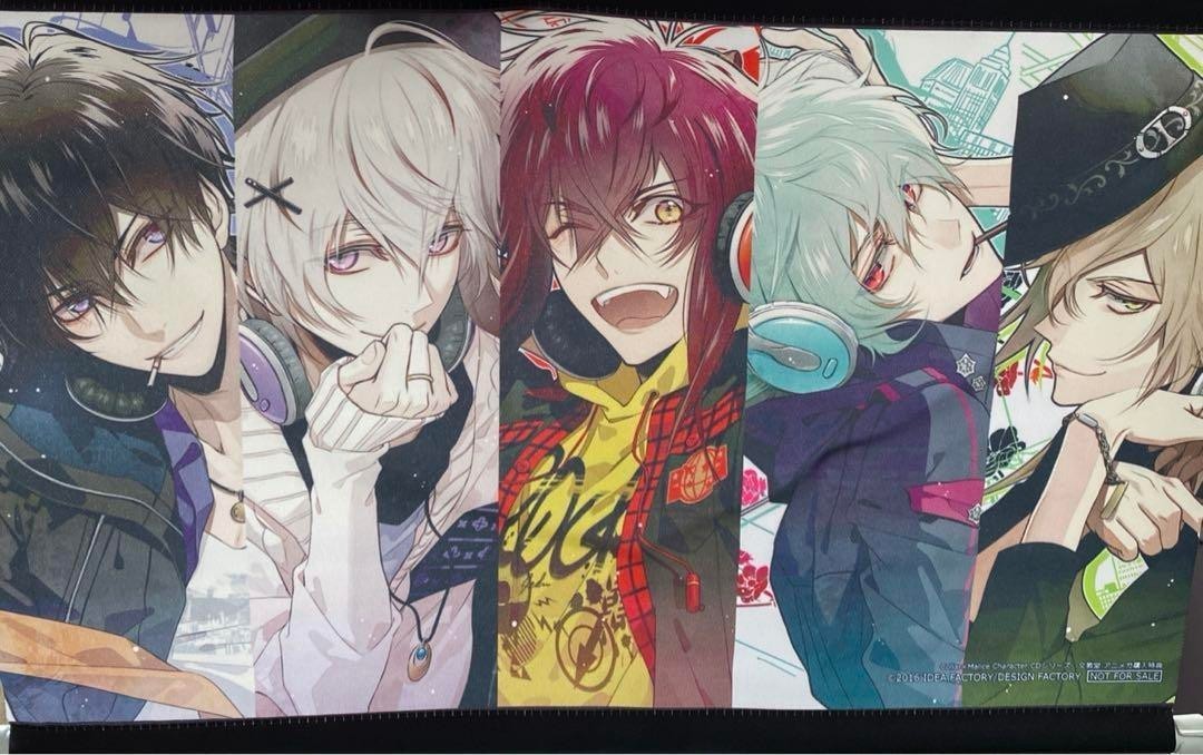 Collar×Malice キャラソン Character CD アニメガ全巻購入特典 A3 
