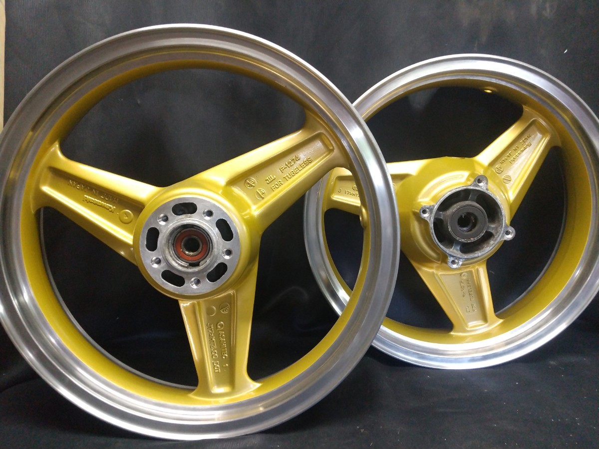ゼファー750 ホイールセット ゴールド ゼファー ゼファー750 ゴールド