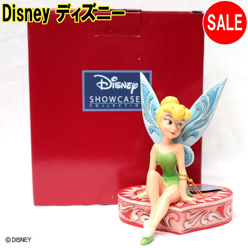  Disney ディズニー フィギュア Disney Traditions ティンカー ベル シッティング オン ハート ENESCO Tink Sitting on Heart 6005966(ピーターパン)｜売買されたオークション情報、yahooの商品情報をアーカイブ ピーターパン
